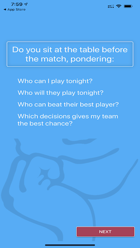 Pool League Statistics