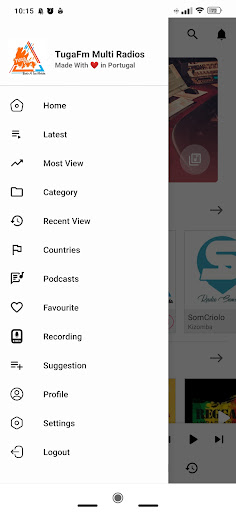TugaFm Multi Radios Screen 3
