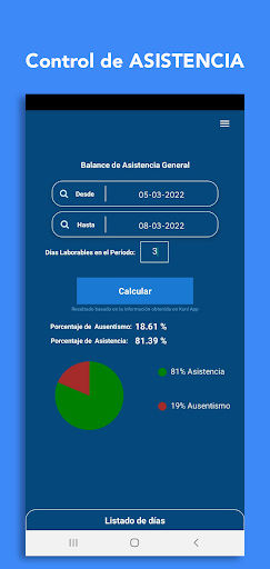 Android application KuniApp Cliente screenshort