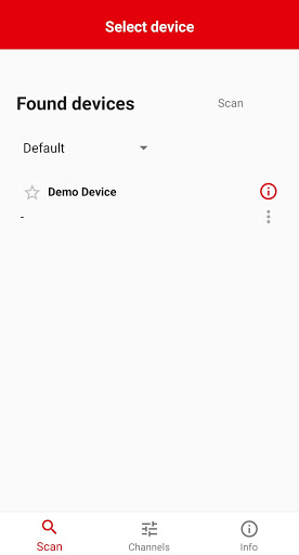 Android application WEilluminate screenshort