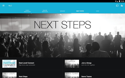 Next Level Church App