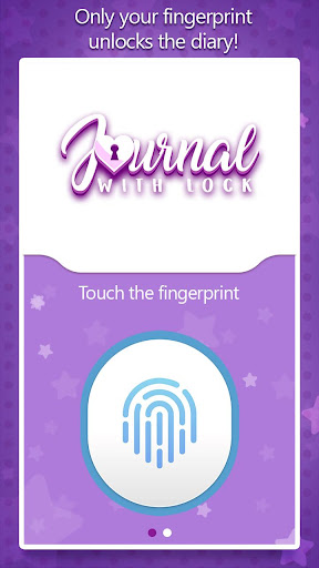 Android application Journal With Lock Secret Diary screenshort