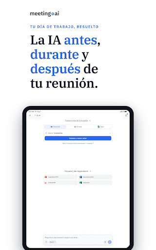 Meeting.ai: Agente de trabajo screenshot 9