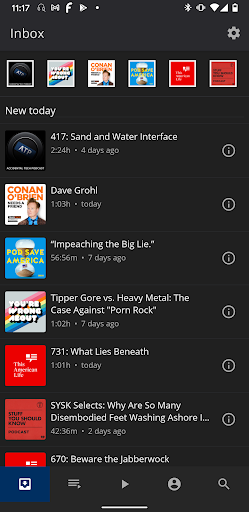 Android application Procast - The Podcast App screenshort