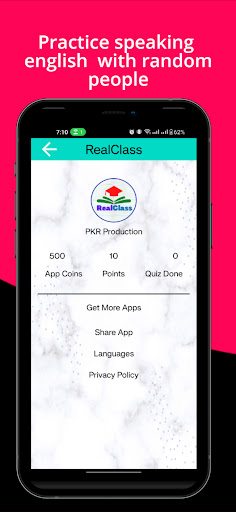 RealClass - Spoken English Screen 3