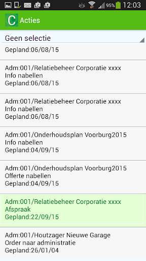 ALERT-CRM33 Screen 3