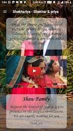 Shekhariya - Personal Wedding Invitation