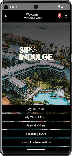 Android application Sip and Indulge, Singapore screenshort