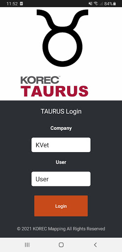 Android application Taurus screenshort
