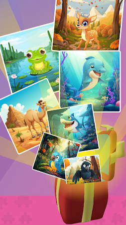 Game screenshot Детские пазлы: Домик для Кисы apk download