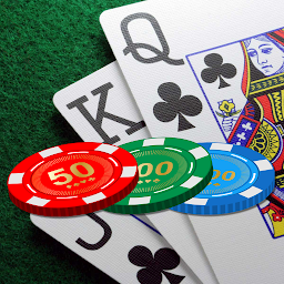 Imazhi i ikonës Poker Solitaire card game.