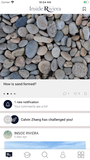 Android application INSIDE RIVIERA screenshort