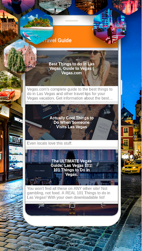 Android application Las Vegas Travel Guide screenshort