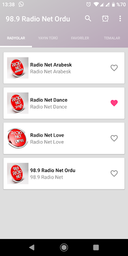 Android application 98.9 Radio Net Ordu screenshort