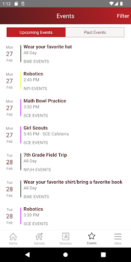 Southern Hancock Schools Screenshot