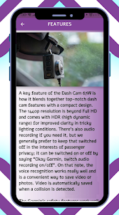 Garmin Dash Cam 67 Guide