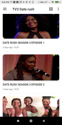 TV3 Date Rush Screen 3