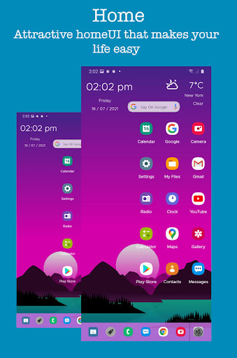 Screenshot of Mac OS Style Launcher -Desktop