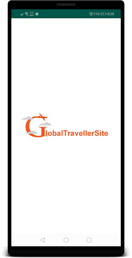 Android application GlobalTravelSite screenshort