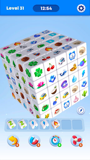 Android application Zen Cube 3D Match Puzzle Game screenshort