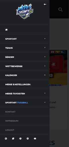 Live im TV - Sport Live Screen 3