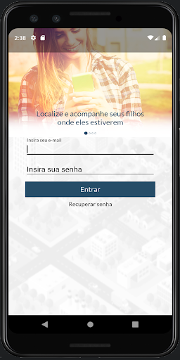 Android application Ampla Rastreamento screenshort