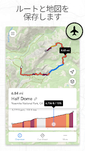 フットパス・ルートメーカー・地図をなぞって距離測定・ランニング、自転車、歩く、登山ナビ・地図距離