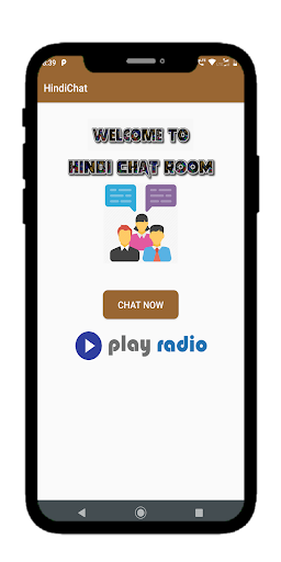 Android application Hindi Chat Room - Dating App screenshort
