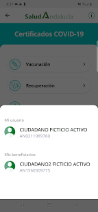 Salud Andalucía Screenshot