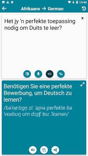 Afrikaans - German screenshot 2