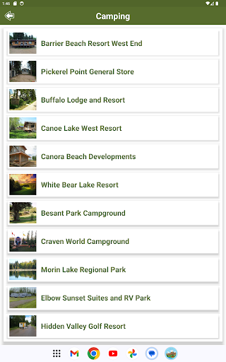 Saskatchewan Campgrounds screenshot 10