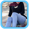 Download Hijab Girl Jeans Photo Suits 1.8 Apk for android