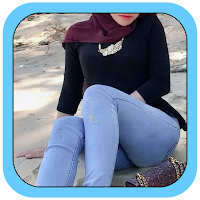 Hijab Girl Jeans Photo Suits