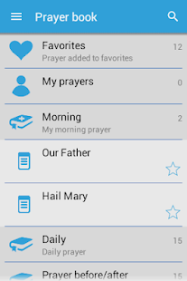 Prayer book Screenshot