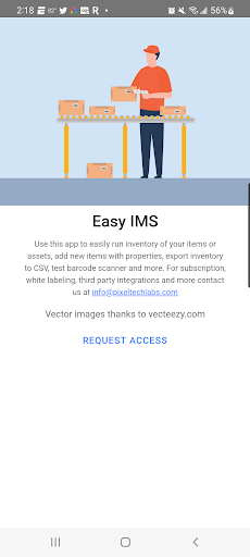 Android application Easy IMS screenshort
