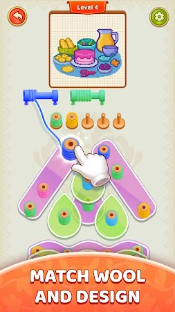 Game screenshot Wool Match: Sort 3 Wools mod apk