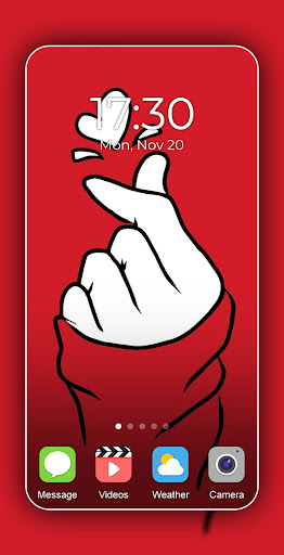 Red Wallpaper 2024 Screen 2