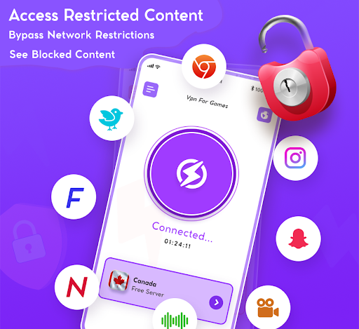 Gamers VPN : For Online Games Screen 3