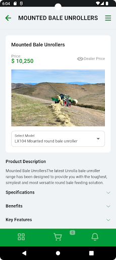 Hustler Equipment Screen 3
