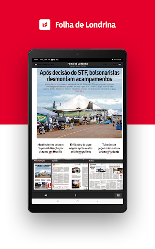 Folha de Londrina Screen 2
