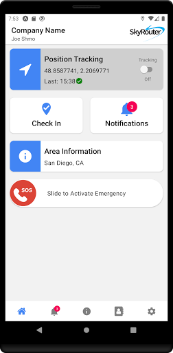 Global Traveler Screen 2