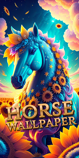 Android application horse wallpaper screenshort