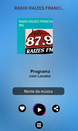 RADIO RAIZES FRANCISCO SA MG Screen 2