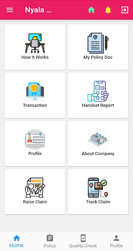 Nyala Mobile Insurance Screen 3