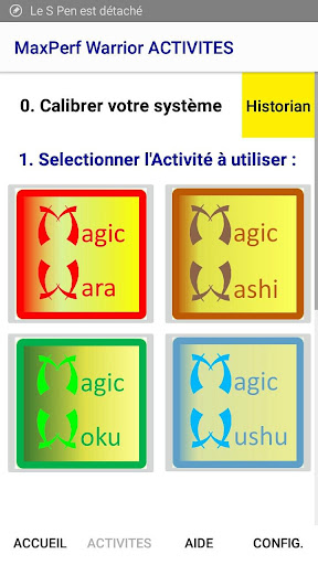 Android application Madperf Warrior - Karate, Taek screenshort