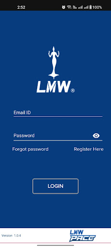 Android application LMW PACE - TMD screenshort
