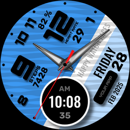 h057 Happy Fitness Logo