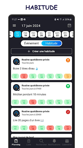 Game Of Life: Task & Habit Screen 2