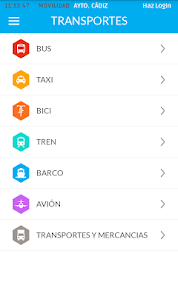 Captura de Pantalla 2 App Movilidad Urbana de Cádiz android