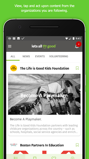 LetsAllDoGood Screen 2